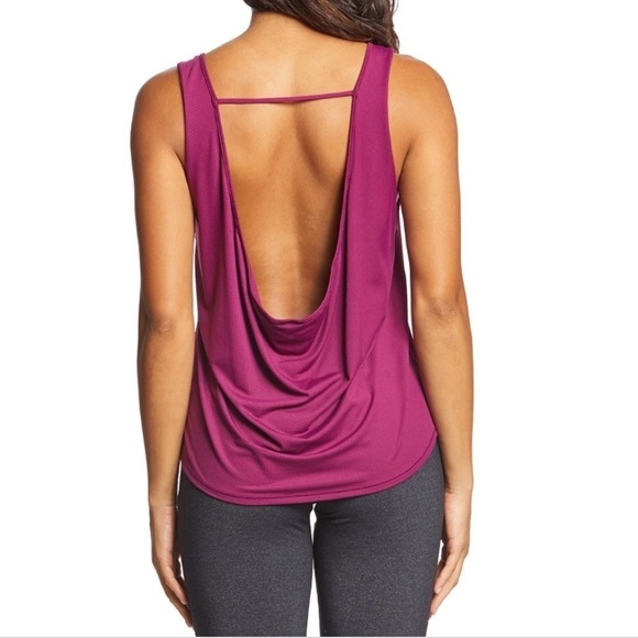 Vimmia Tops - VIMMIA Intention Tank Top In Merlot Color Size Small
